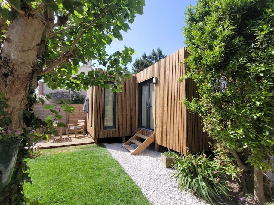 "La Cabane Du Sentier", Logement Original En Bois Et Sur Pilotis Avec Beau Jardin Et Tres Proche De La Mer サンガット エクステリア 写真